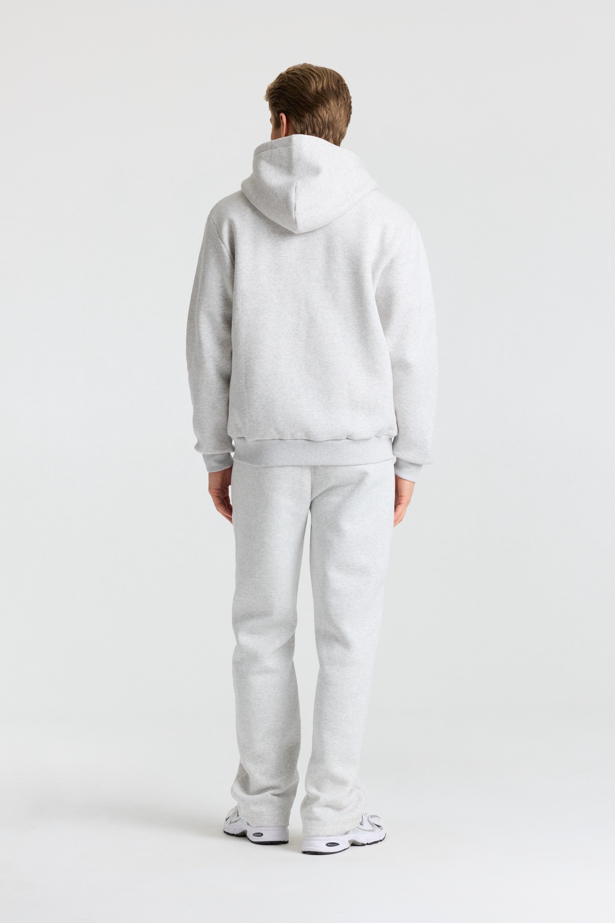 M. Cosmo Zip Hoodie - Grey melange